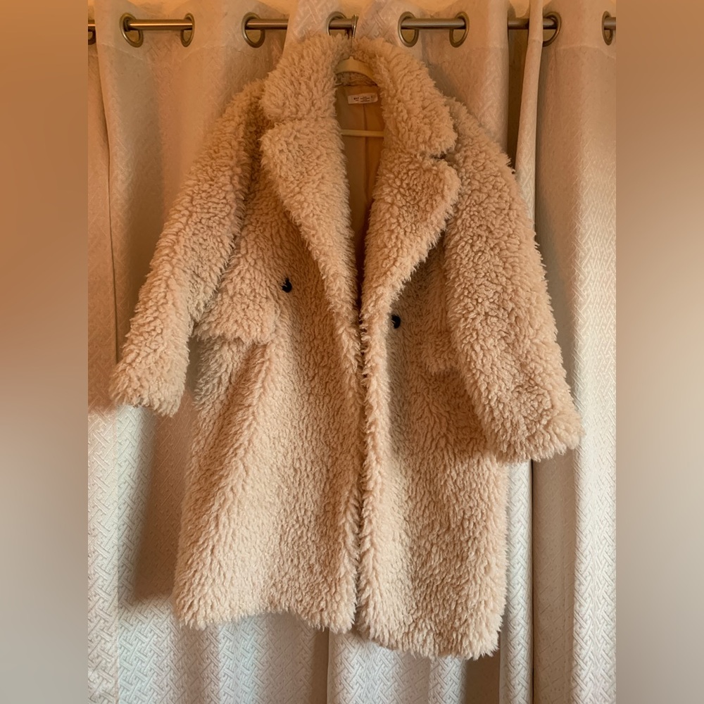 Glamorous Size US 8 Faux Fur Coat